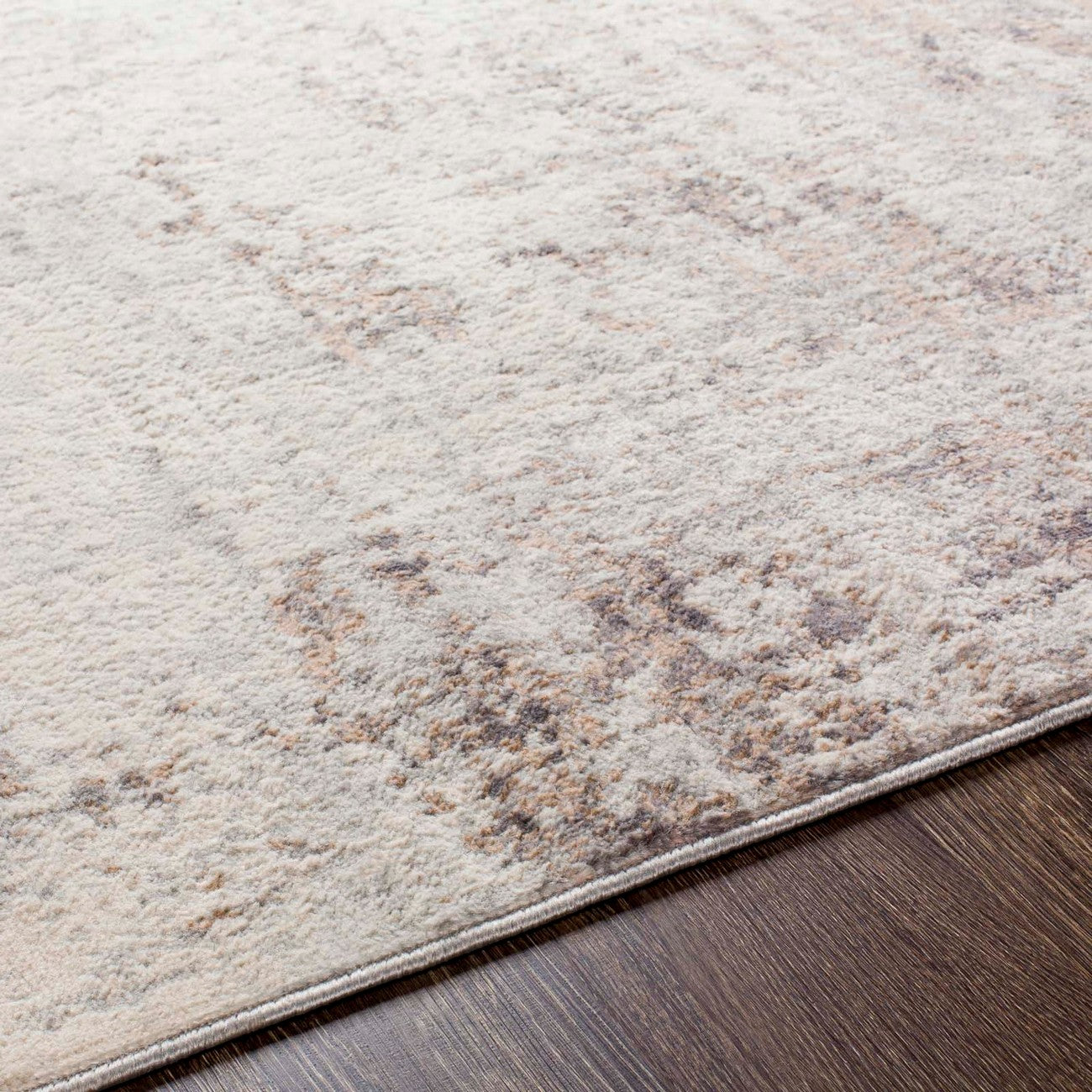 ALIX Abstract Modern Marble Medium Grey Area Rug Texture