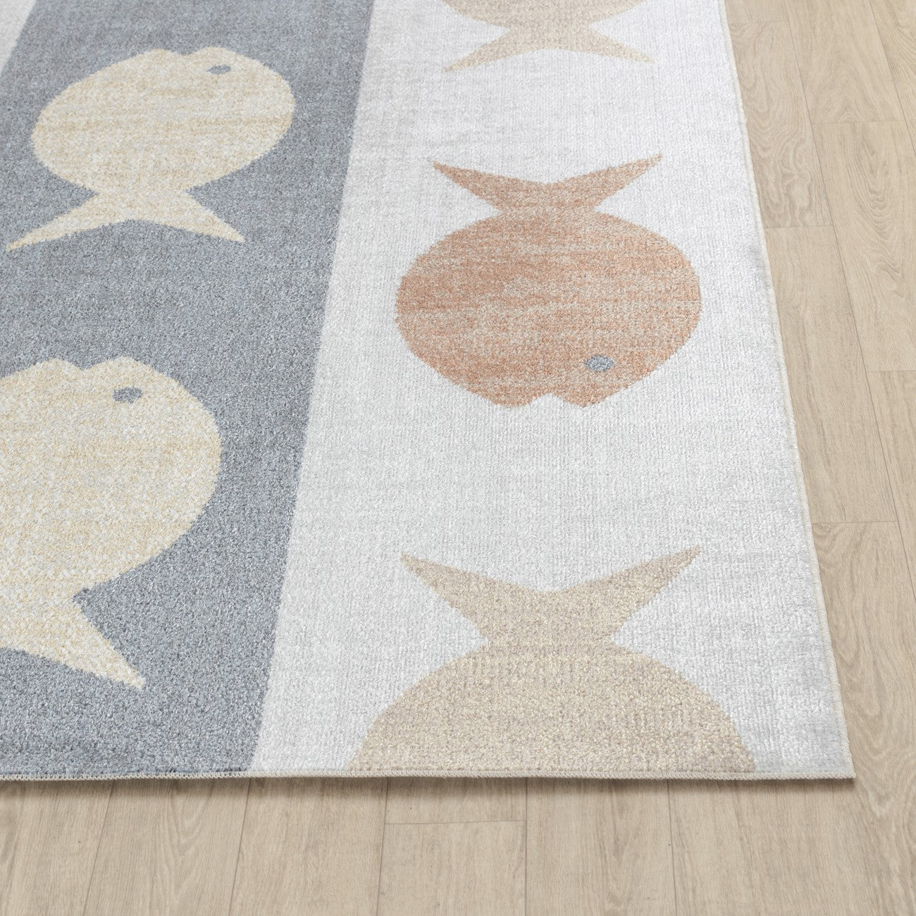 AQUAFIESTA Machine Washable Kids Room Rug Front