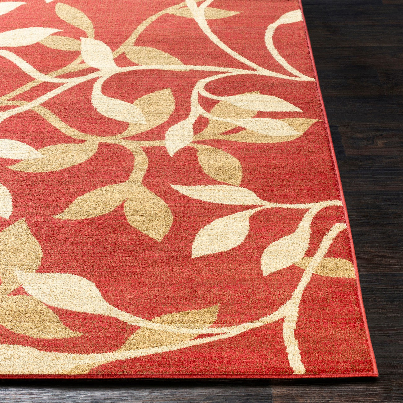 BALSAM Scandi Traditional Boho Tan Area Rug