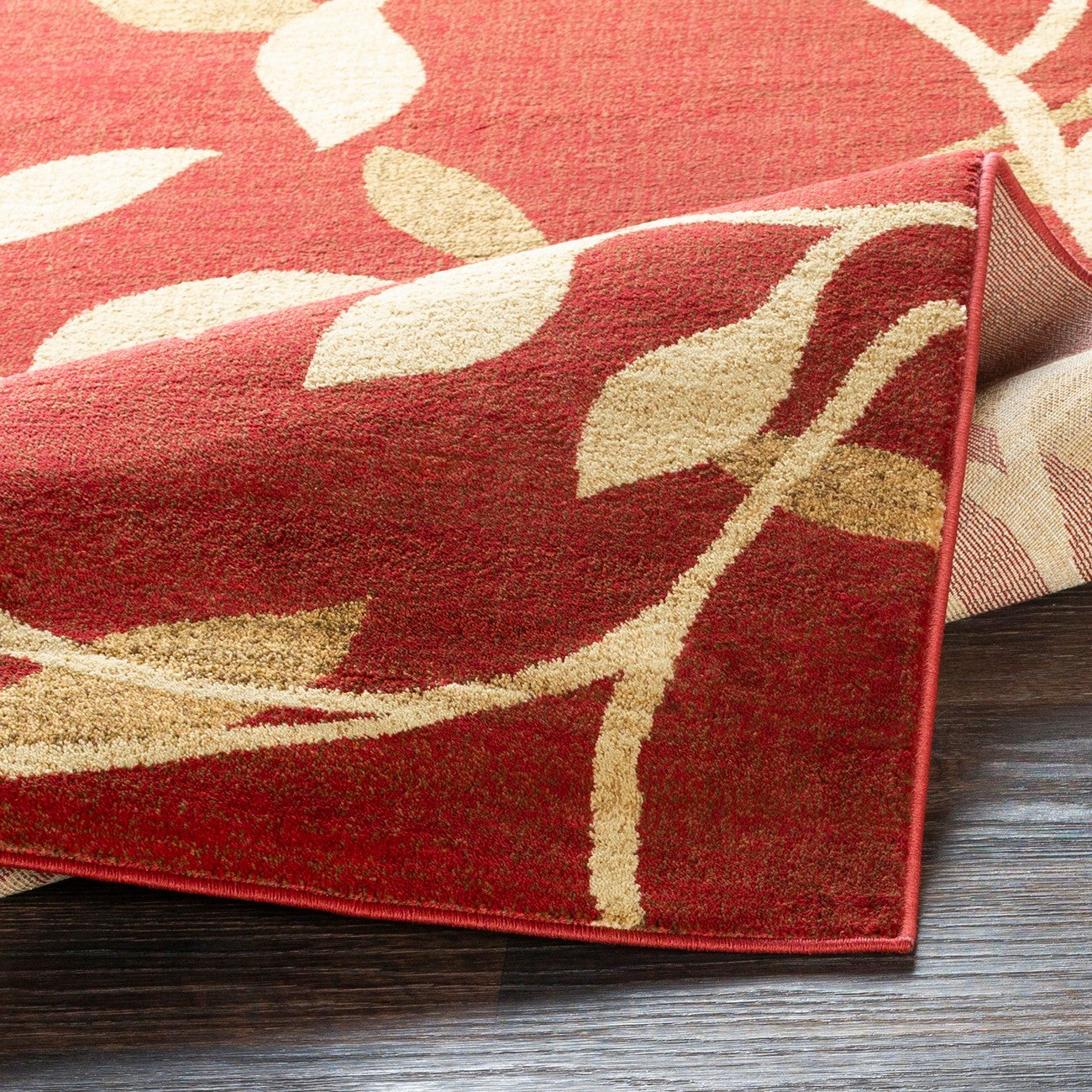 BALSAM Scandi Traditional Boho Tan Area Rug