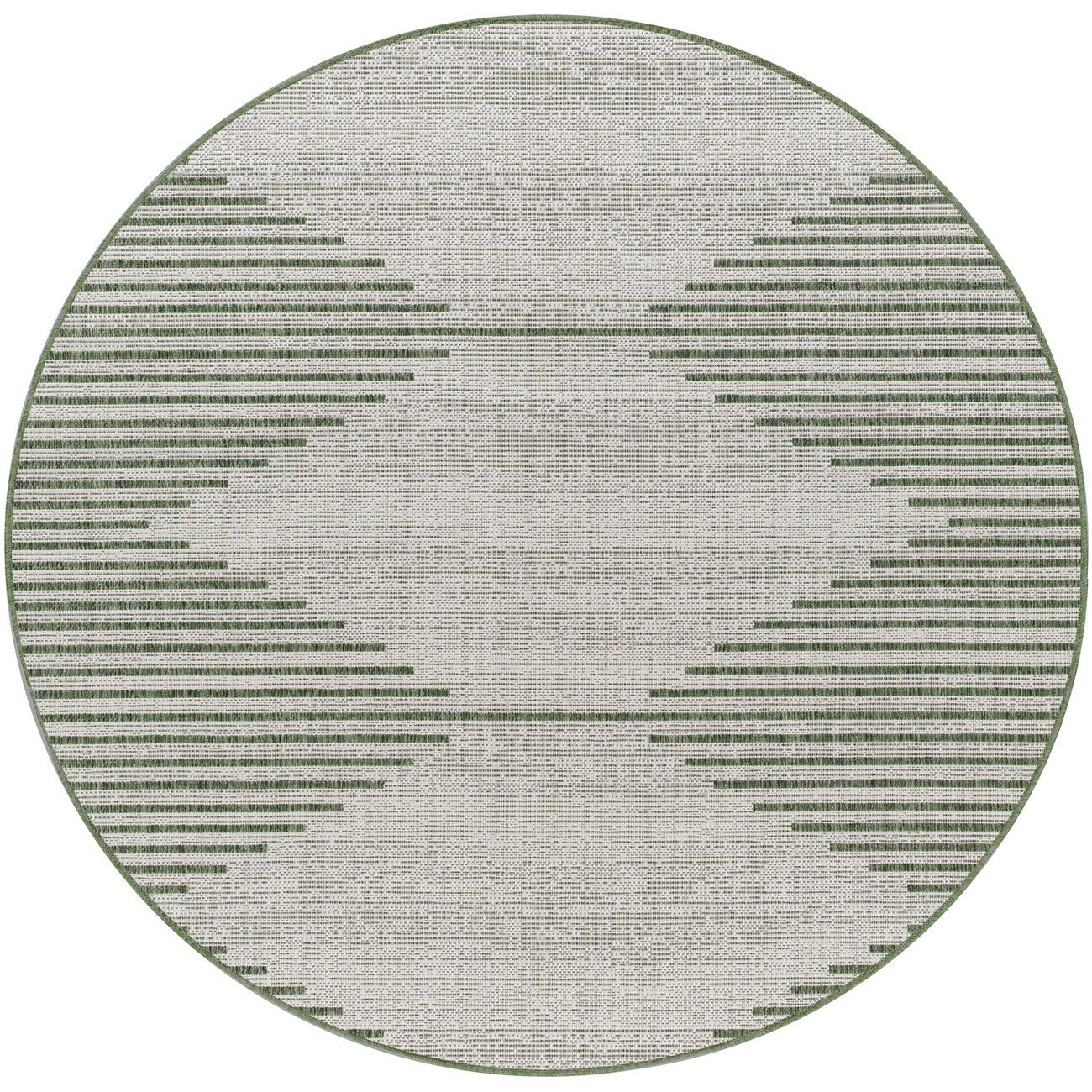 DOLLY Indoor & Outdoor Global Moss/Grey Area Rug