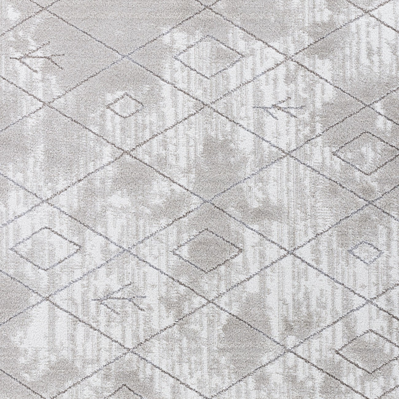 FABIA Berber Modern Grey Area Rug Swatch
