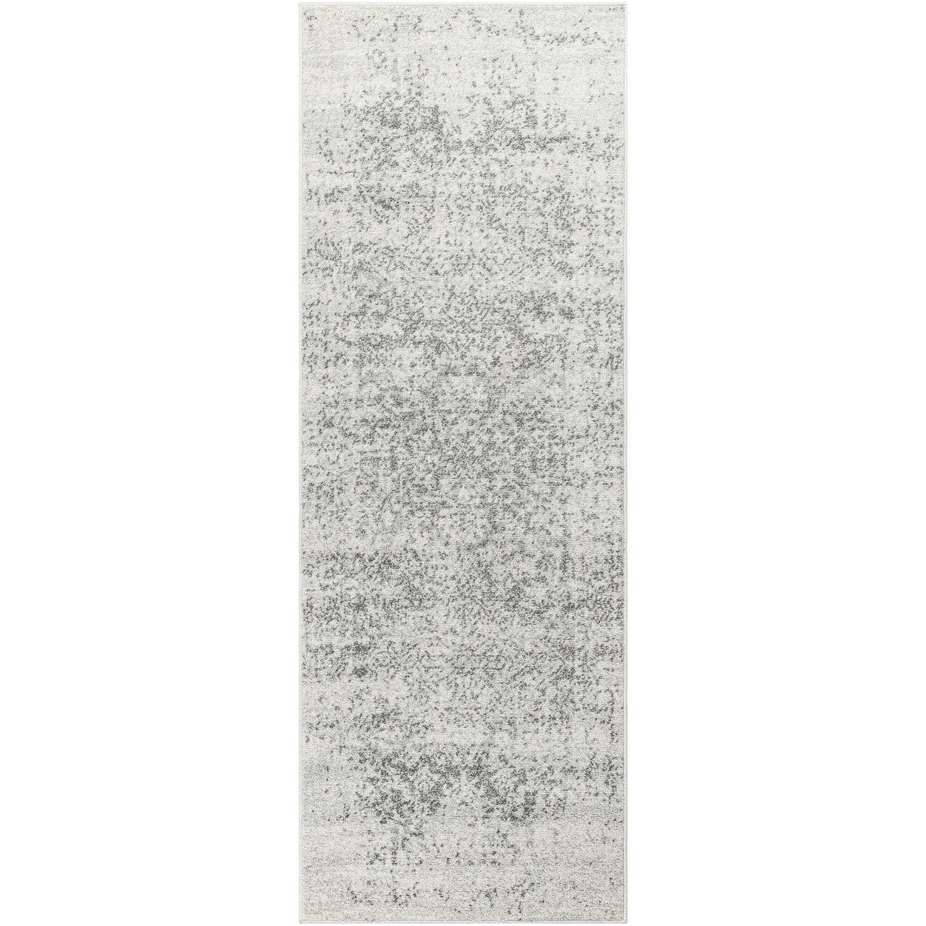 JULIETTE Vintage Traditional Oriental Boho Grey/White Area Rug Flat
