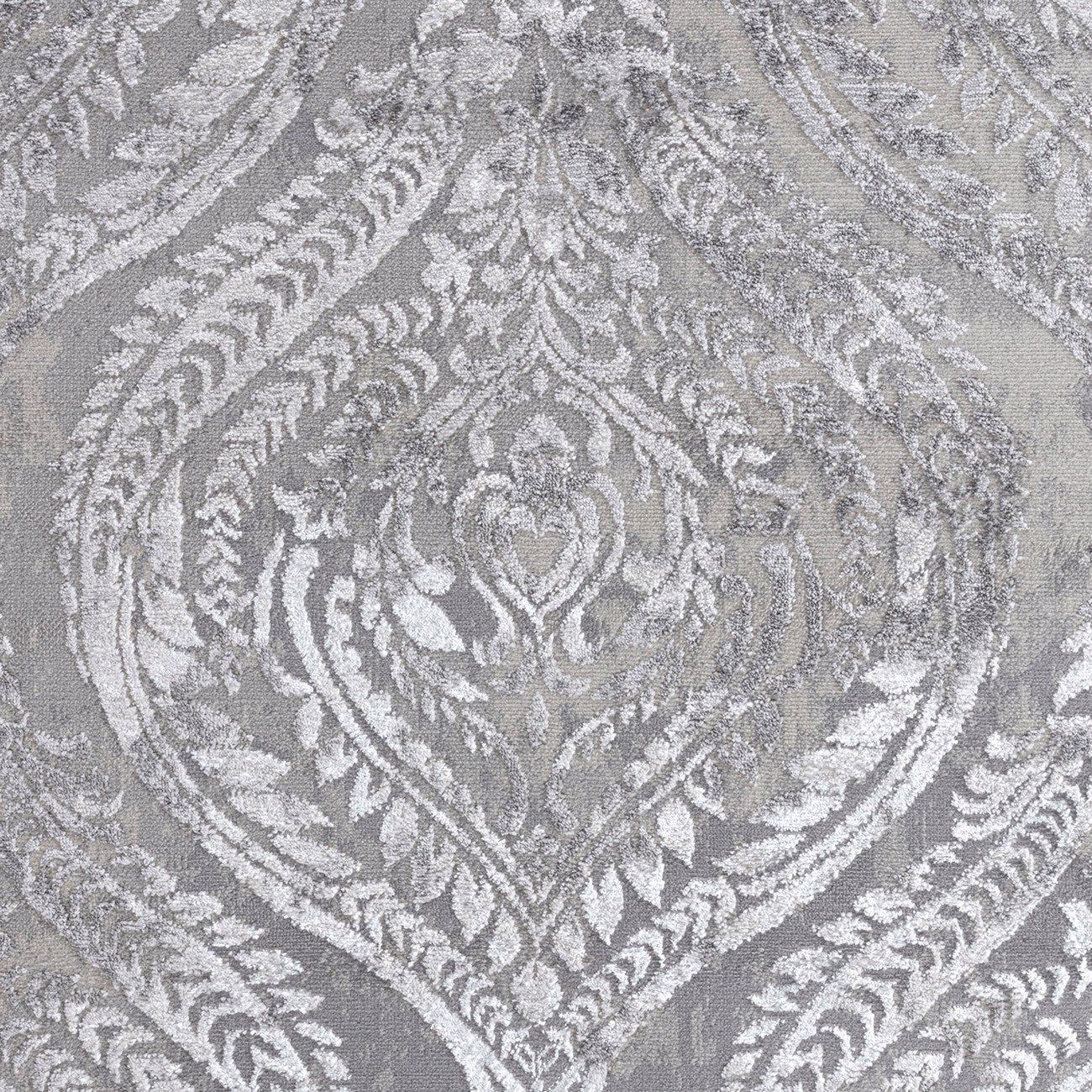 INGRID Vintage Traditional Oriental Boho Beige/White Area Rug Swatch