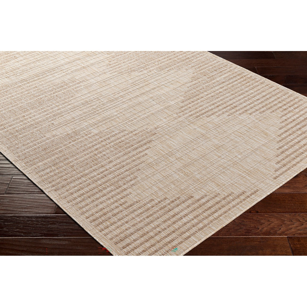 LIGAIA Indoor & Outdoor Global Jute-Look Brown Area Rug
