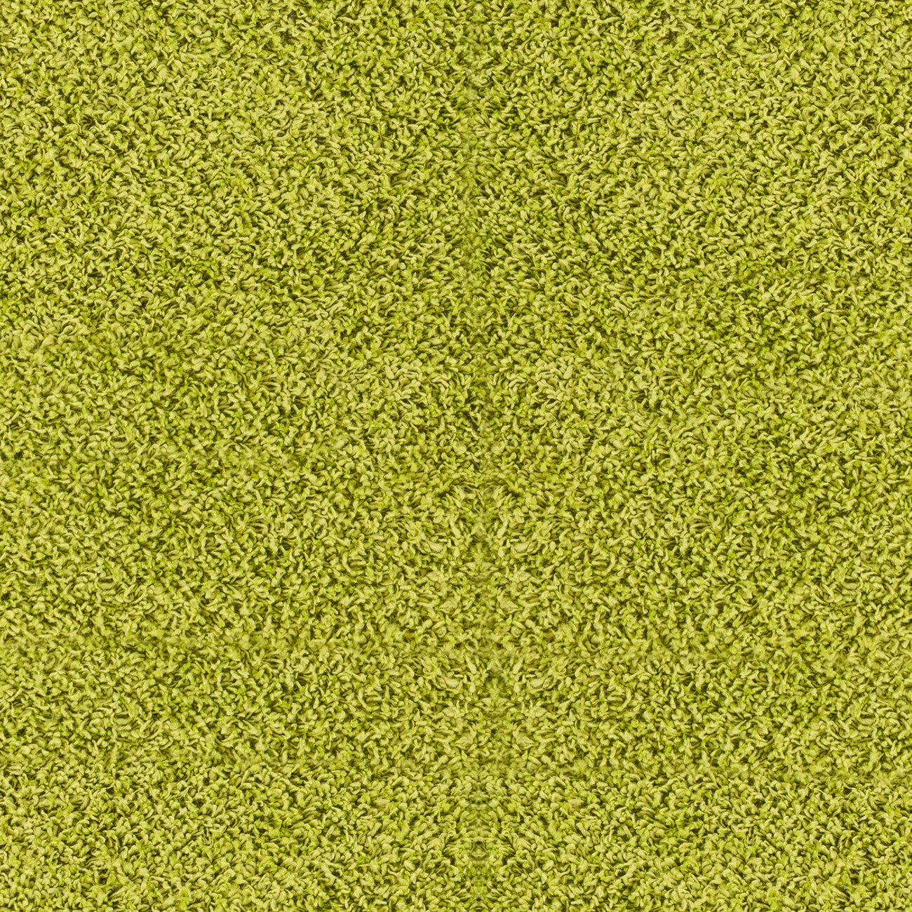 LILLY Shaggy Solid Color Plush Pile Green Area Rug Swatch