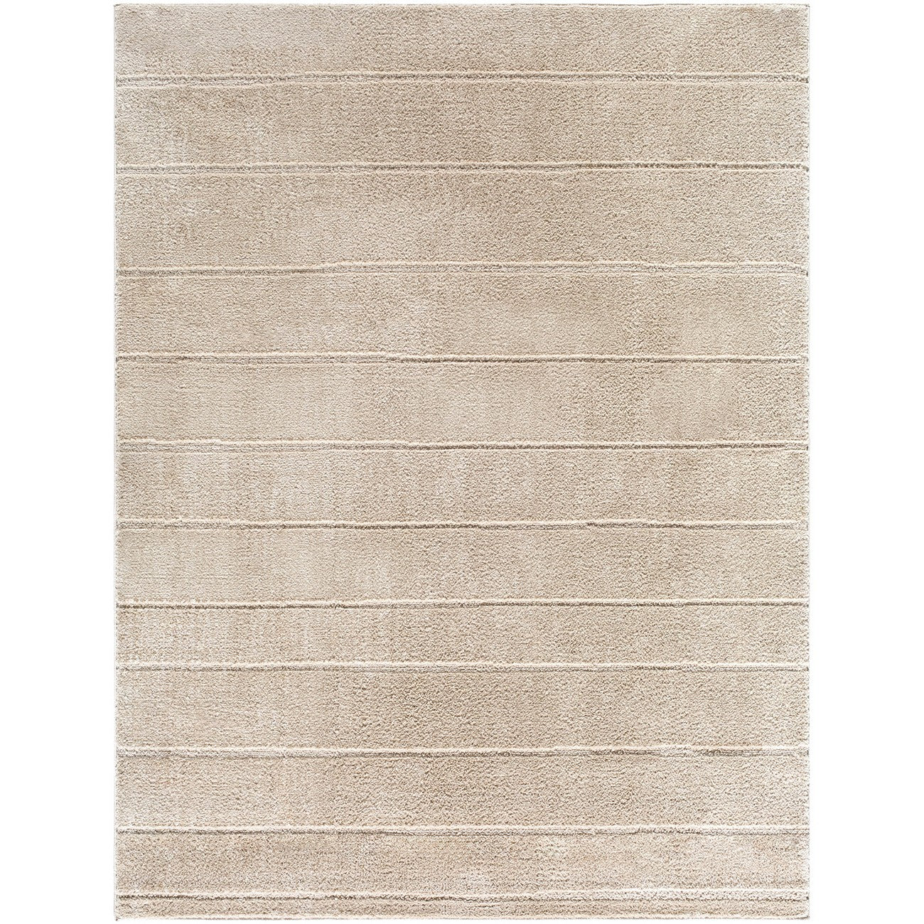 LUCIA Our PNW Home x Livabliss Scandi High Pile 2302 Ivory Area Rug Flat
