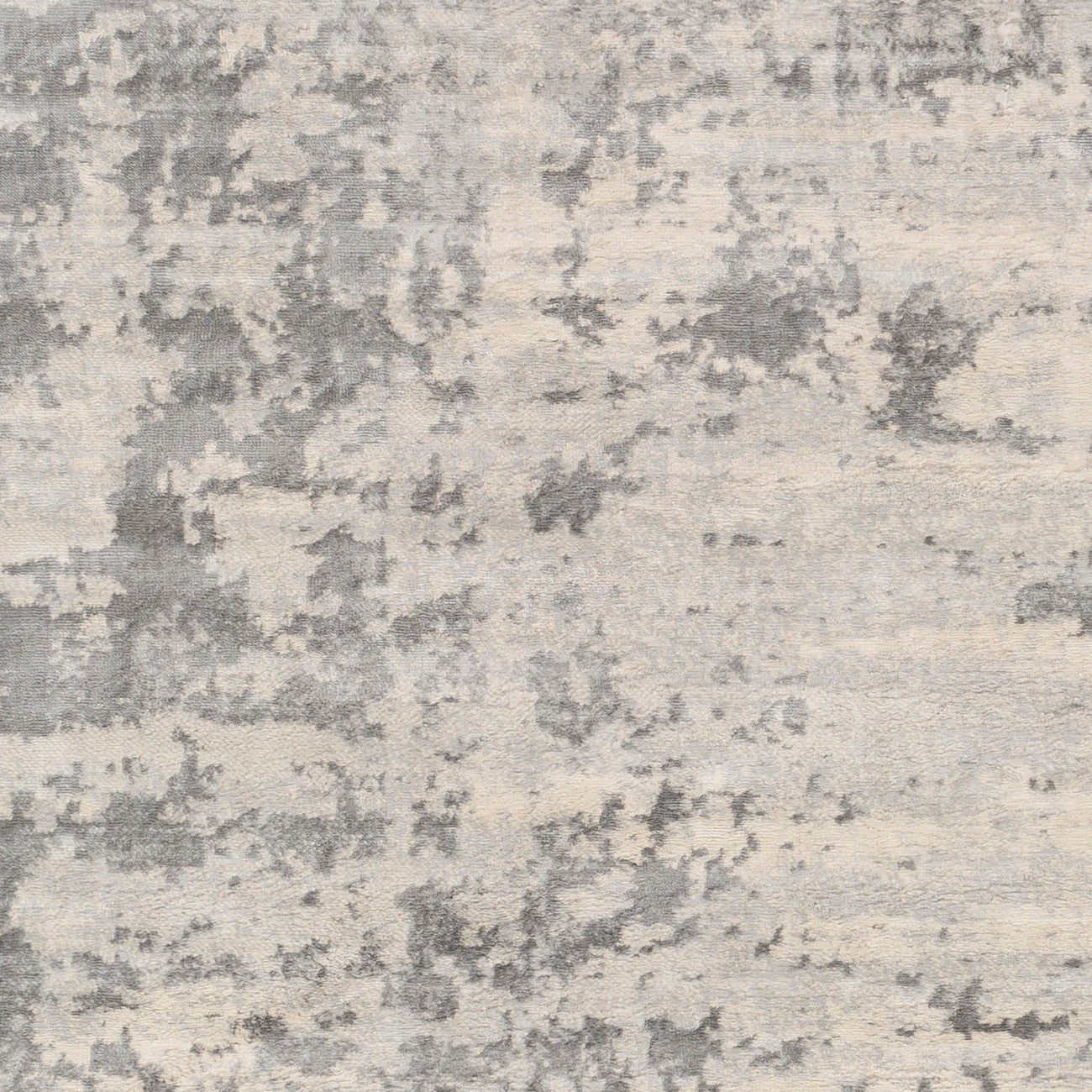 VICTOIRE Abstract Modern Marble Grey/Ivory Area Rug