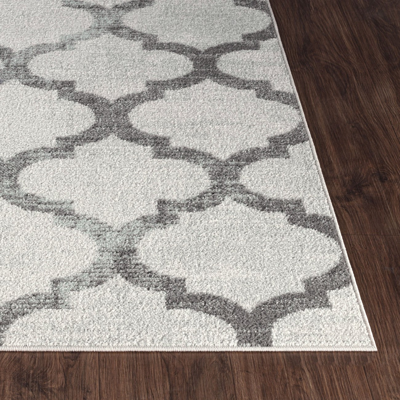 QUINN Scandi Modern Grey Area Rug