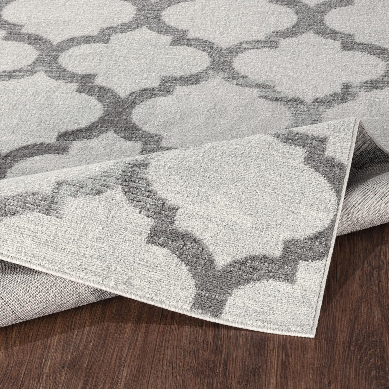 QUINN Scandi Modern Grey Area Rug