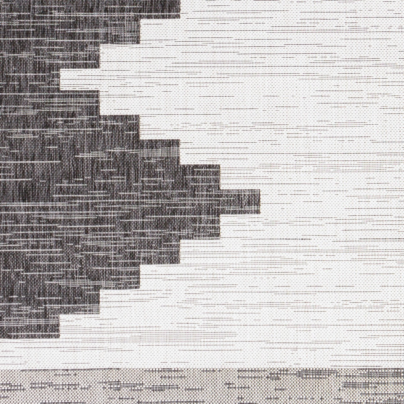 RUBAL Indoor & Outdoor Modern Black Area Rug