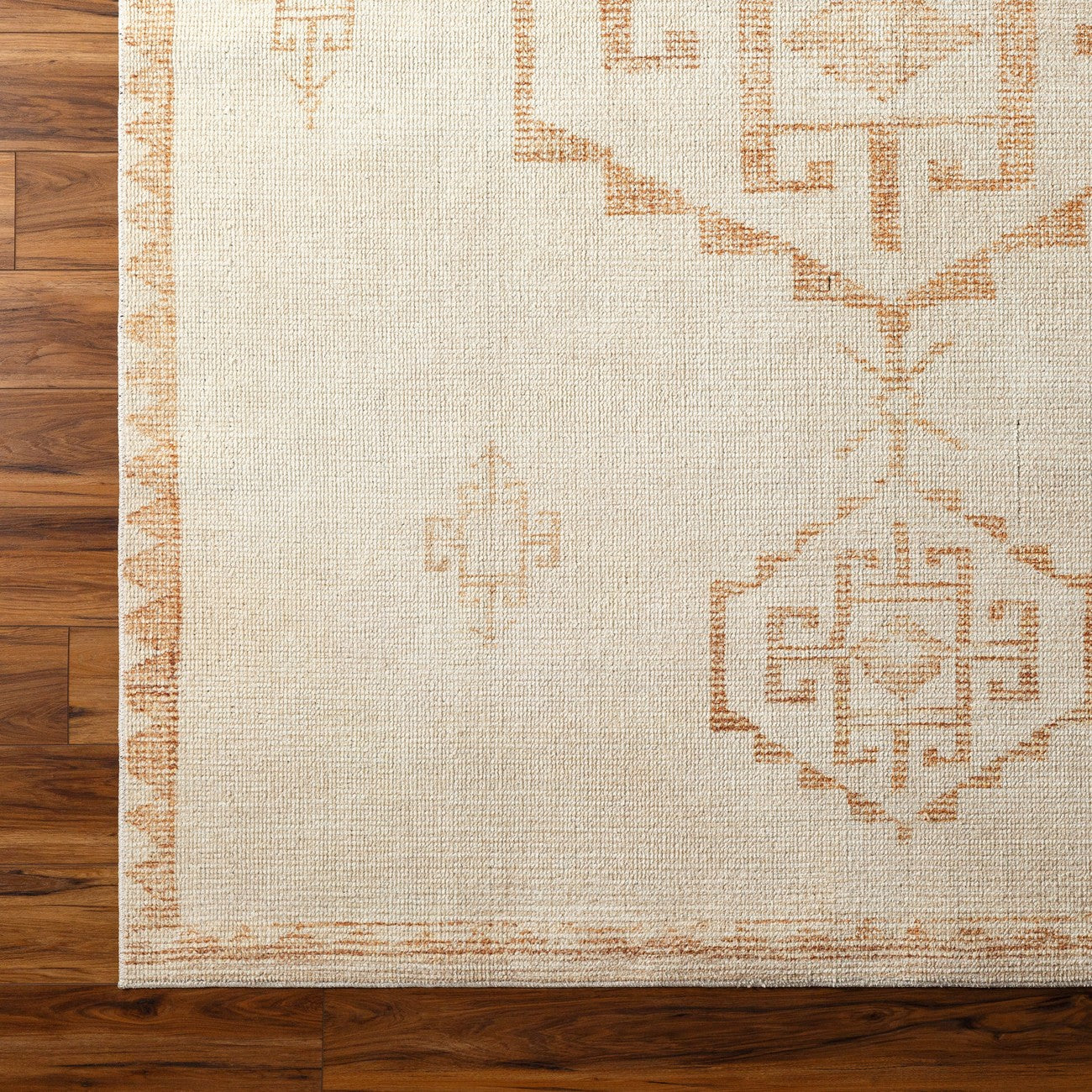SUMAN Becki Owens x Livabliss Global Berber Apricot/Beige Area Rug Overhead