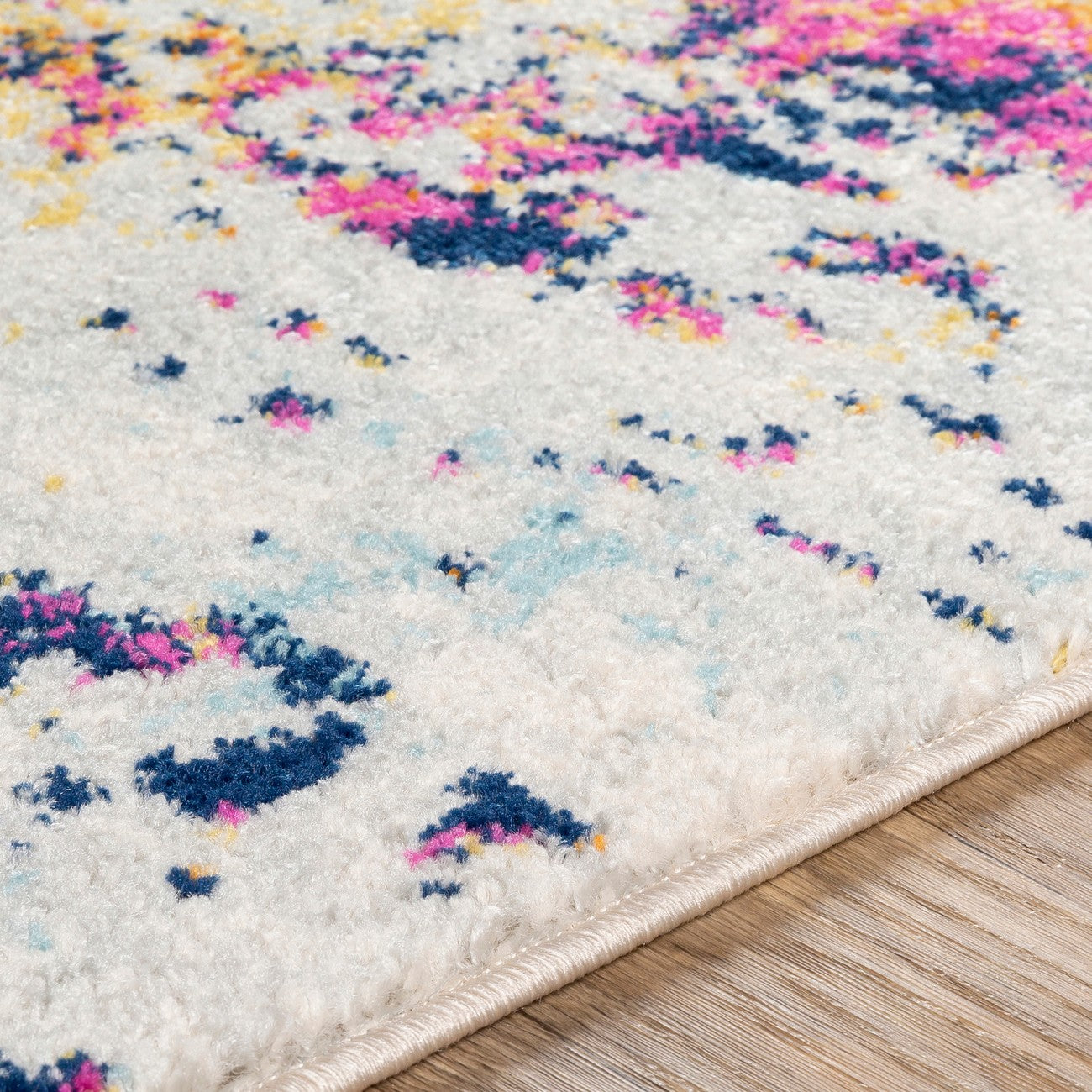 SARAH Abstract Modern Marble Medium Grey Area Rug Texture