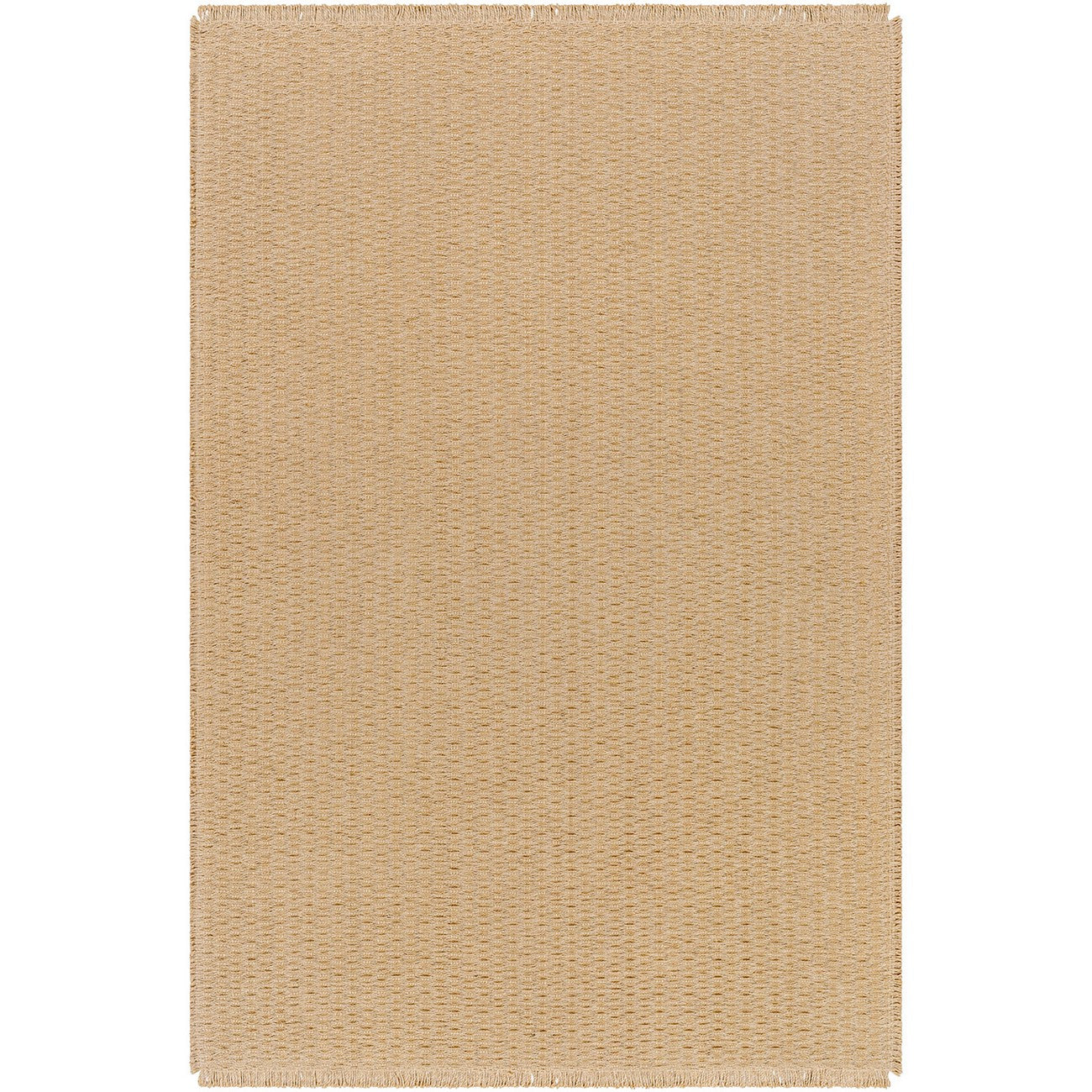 TOMI Becki Owens x Livabliss Natural Fiber Camel Jute Area Rug Flat