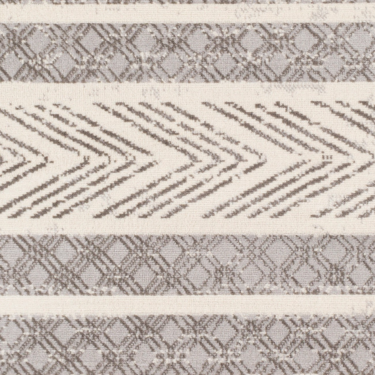 WAIFU Scandi Modern Light Grey Area Rug