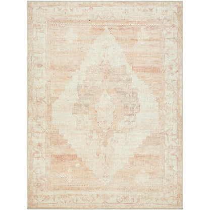 ANIKA Becki Owens x Livabliss Vintage Traditional Oriental Boho Blush/Cream Area Rug