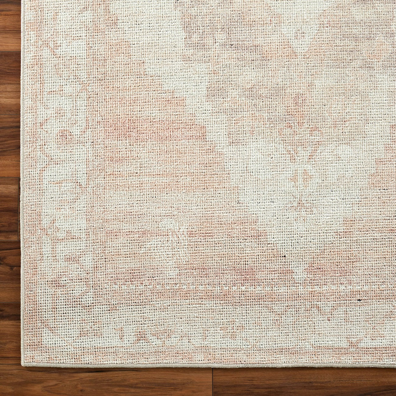 ANIKA Becki Owens x Livabliss Vintage Traditional Oriental Boho Blush/Cream Area Rug