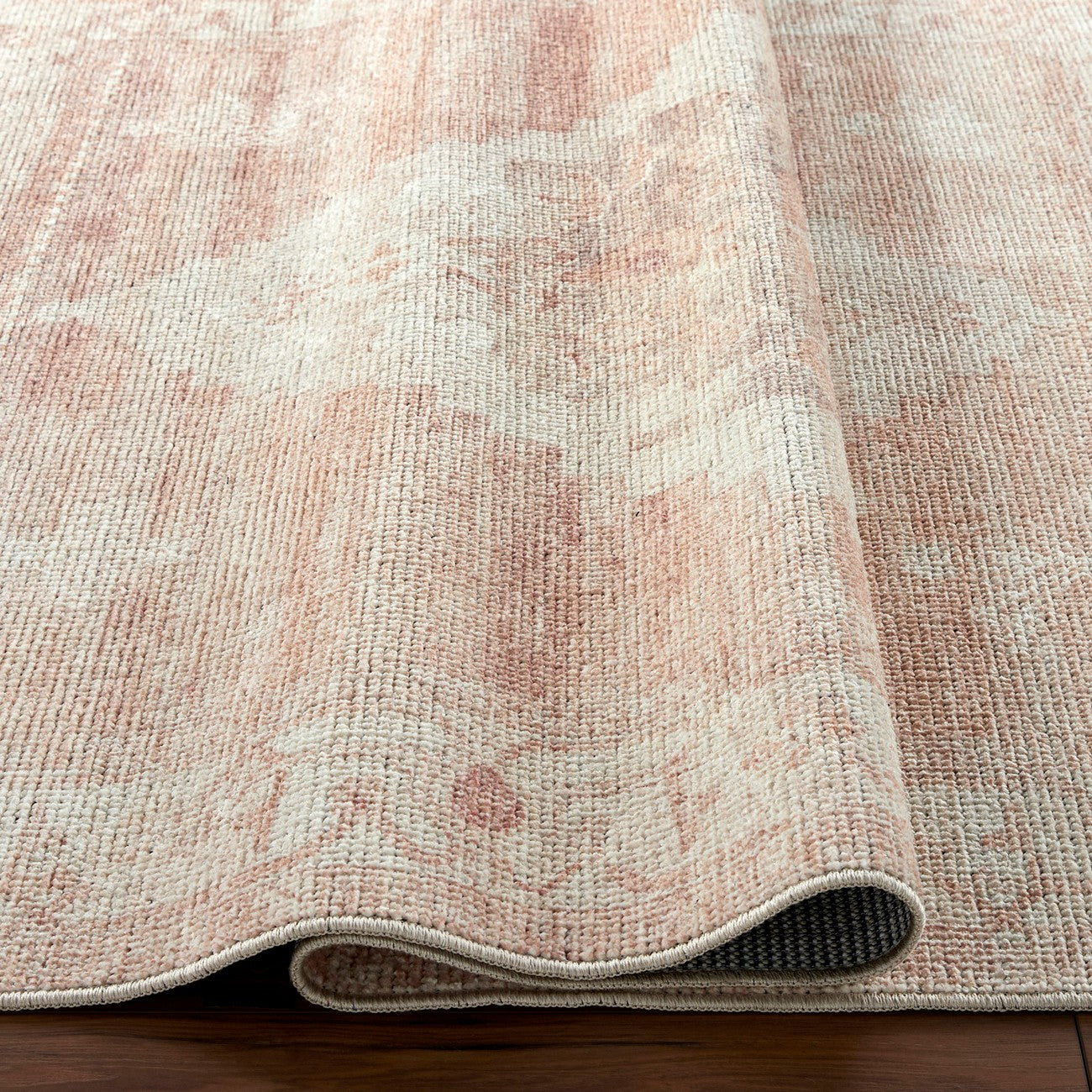 ANIKA Becki Owens x Livabliss Vintage Traditional Oriental Boho Blush/Cream Area Rug
