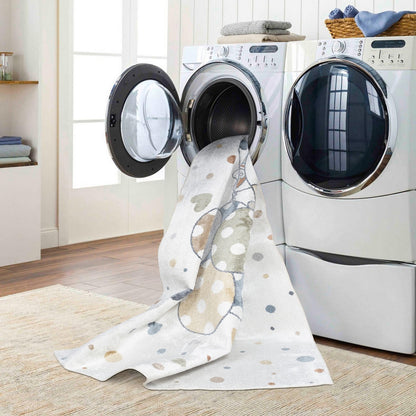BALLON BUDDY Machine Washable Multicolour/Beige Kids Room Rug Styleshot