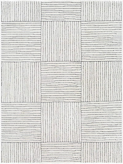 Galey Alix x Livabliss - Basira Ivory & Black Area Rug