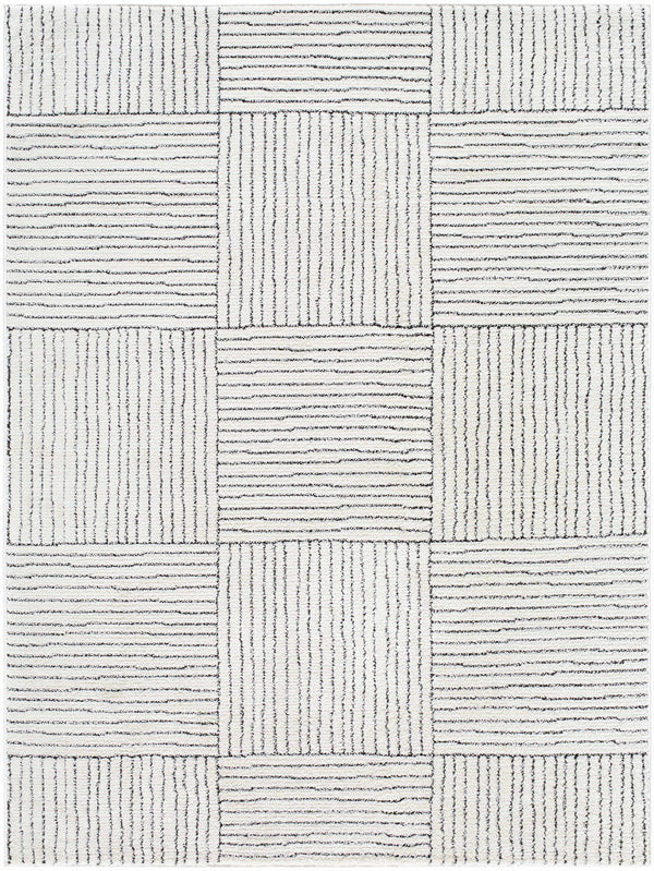 Galey Alix x Livabliss - Basira Ivory & Black Area Rug