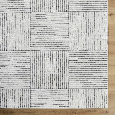 Galey Alix x Livabliss - Basira Ivory & Black Area Rug