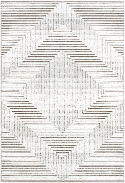 Briana Beige Washable Area Rug