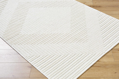 Briana Off-White Washable Area Rug