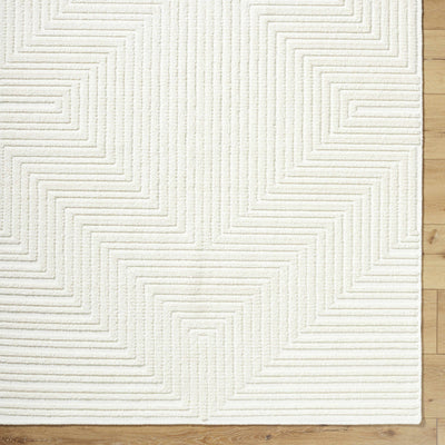 Briana Off-White Washable Area Rug