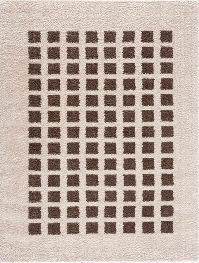 Baback Brown Washable Area Rug