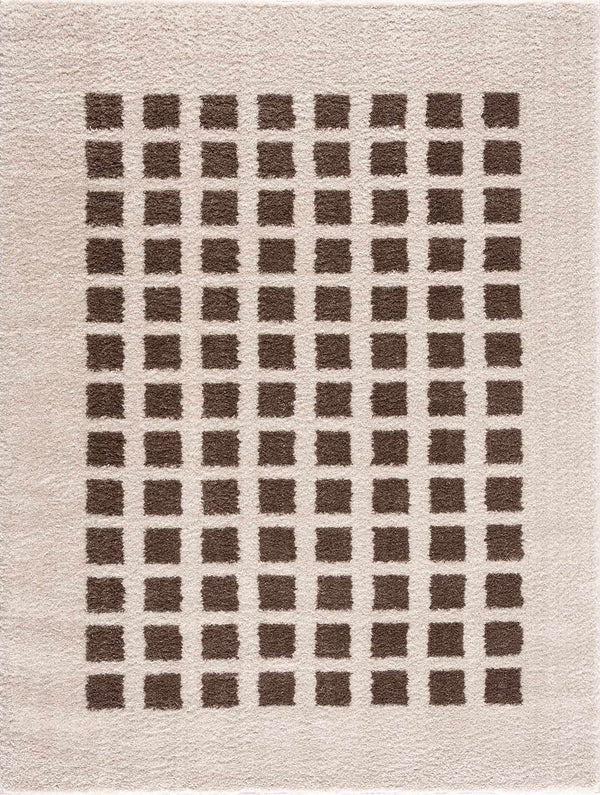 Baback Brown Washable Area Rug