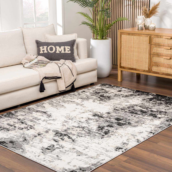 Briley Charcoal Area Rug