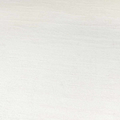 Brownsdale Hand Loomed Solid White Rug