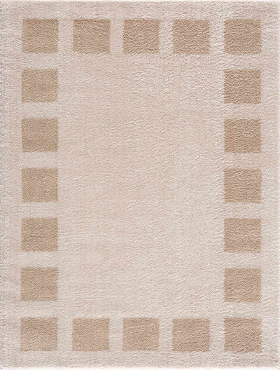 Beynon Beige Washable Area Rug