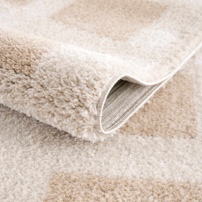 Beynon Beige Washable Area Rug