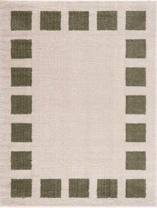 Beynon Green Washable Area Rug