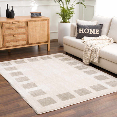 Beynon Gray Washable Area Rug