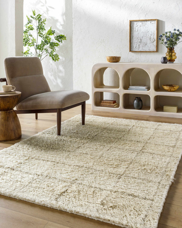 Alodie Grid Wool Rug