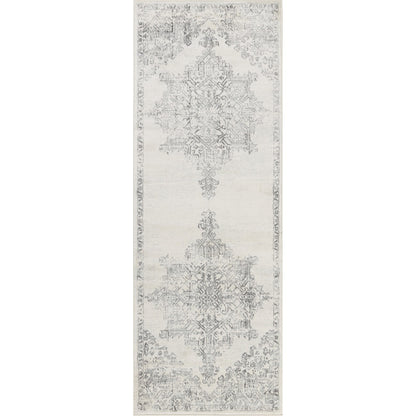 CEREN Vintage Traditional Oriental Boho Cream Area Rug