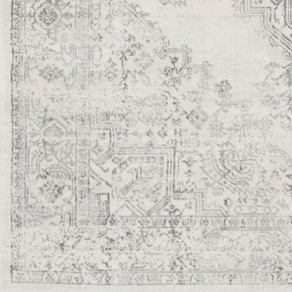 CEREN Vintage Traditional Oriental Boho Cream Area Rug