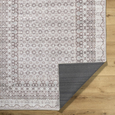 Catori Brown Washable Area Rug