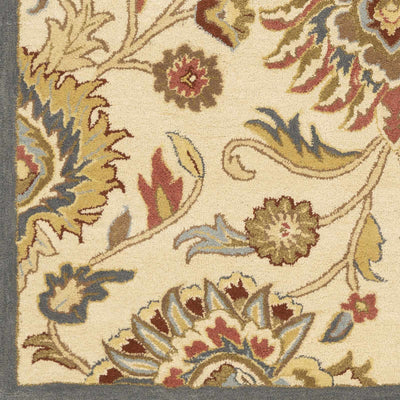 Sample Conesus Hand Tufted Blue & Rust 1204 Area Rug