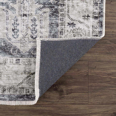 Off White Holi-4602 Washable Area Rug