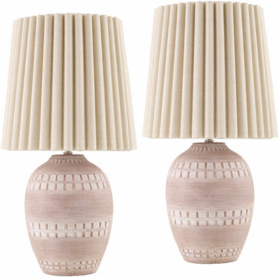 Cambuquira Chic Geometric Patterned Table Lamp