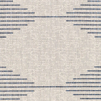 Sample Stephan Blue & Cream Indoor & Outdoor Rug