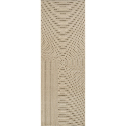 EMIKO Indoor & Outdoor Scandi Modern Beige Area Rug