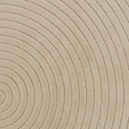 EMIKO Indoor & Outdoor Scandi Modern Beige Area Rug