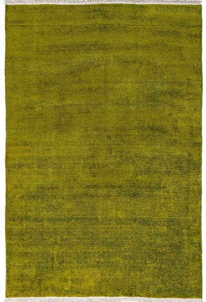 Myron Green Wool Area Rug