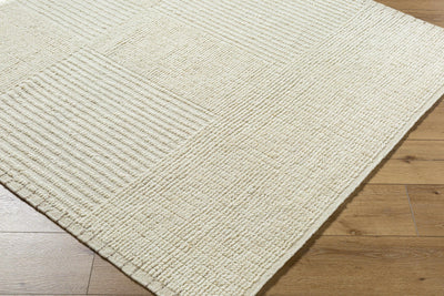 Firs Beige Hand Knotted Wool Rug