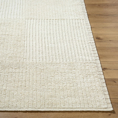 Firs Beige Hand Knotted Wool Rug